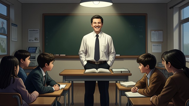 A Teacher Performs from "I'd Like to Apologize to Every Teacher I Ever Had". A Teacher Performs Attention sought Danza tells stories, jokes, and personal anecdotes whenever class becomes uncomfortable.