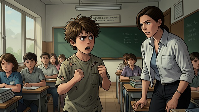 A Student Near Expulsion from "I'd Like to Apologize to Every Teacher I Ever Had". A Student Near Expulsion Anger in class Matt is restless, argumentative, and increasingly involved in fights.