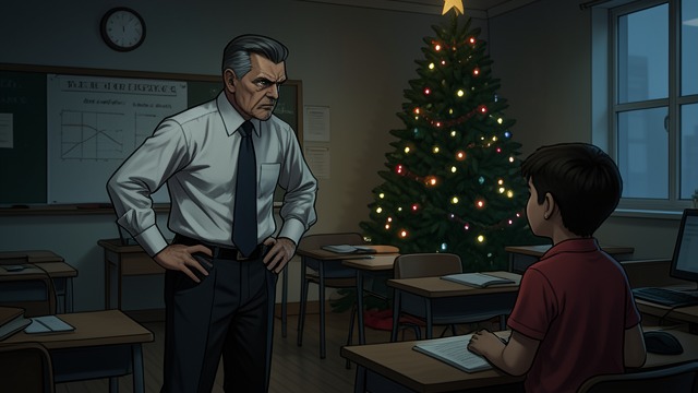 A Veteran’s Warning from "I'd Like to Apologize to Every Teacher I Ever Had". A Veteran’s Warning A rule for survival A veteran teacher tells Danza never to smile before Christmas, warning that friendliness will invite students to take…