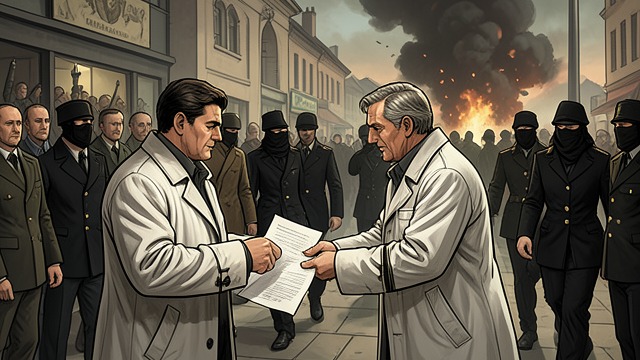 The Purification Weapon from "Systema Delenda Est". The Purification Weapon Counter-Propaganda Cato distributes leaflets promising food, safety, and choice.