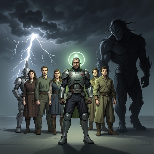The Ancillary Stories from "Systema Delenda Est". The book’s parallel story concepts echo its central concerns by showing other protagonists confronting gods, technology, monsters, and systems of power.
