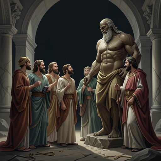 The Gods’ Defections from "Systema Delenda Est". The independent deities gradually shift from resisting Cato to using him as an escape route from the Core Clans and the System itself.