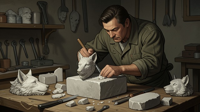 Sculpting the Future from "Alpha Wolf Mate Mega Bundle (Paranormal BBW Werewolf Erotic Romance 7-Pack)". Sculpting the Future Continuation After their union, Floyd Meriwether immediately imagines another sculpture of Jillian.