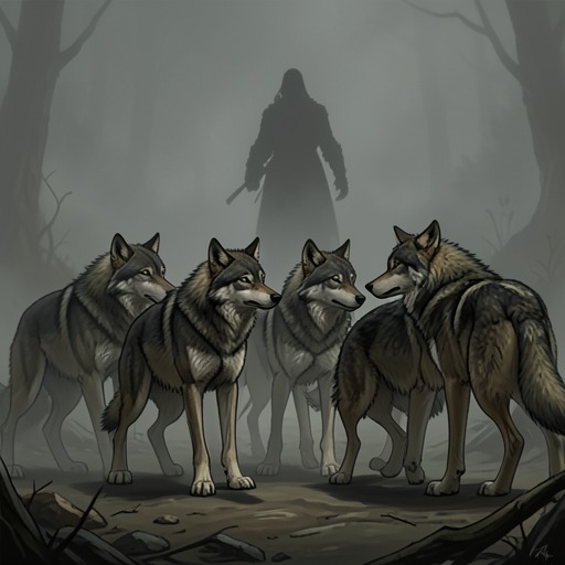 The Hidden Pack War from "Alpha Wolf Mate Mega Bundle (Paranormal BBW Werewolf Erotic Romance 7-Pack)". This flow follows the recurring conflict between selected alpha wolves and rival attackers across the linked episodes.