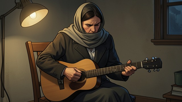 Guitar as Companion from "Grumpy Billionaire CEO's Nanny: An Age Gap Forced Proximity Romance". Guitar as Companion Private Regulation Indy turns to her guitar whenever thoughts of Derek or her parents become overwhelming.