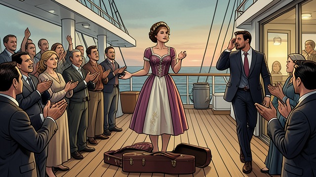 Cruise Ship Rejection from "Grumpy Billionaire CEO's Nanny: An Age Gap Forced Proximity Romance". Cruise Ship Rejection A Sudden Opportunity Indy accepts Bethany’s emergency invitation to perform on a Joy Cruise ship, hoping the temporary opportunity will…