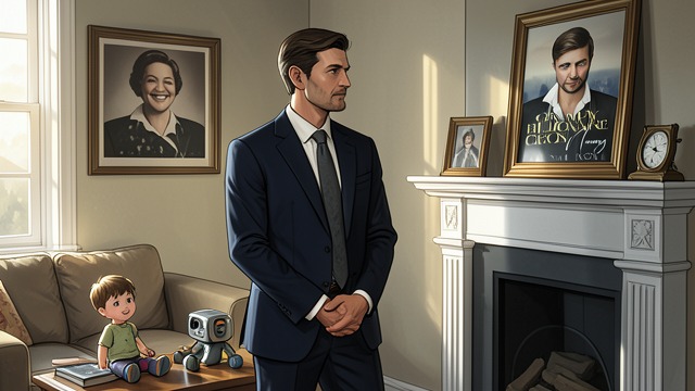Idealized Memory from "Grumpy Billionaire CEO's Nanny: An Age Gap Forced Proximity Romance". Idealized Memory The Lost Wife Derek remembers Cassidy as the light of his life and preserves photographs of her with Isabella.