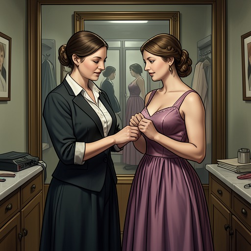 Amina and Indy’s Chosen Sisterhood from "Grumpy Billionaire CEO's Nanny: An Age Gap Forced Proximity Romance". This flow follows Amina’s constant presence as Indy’s friend, stylist, critic, and witness to transformation.