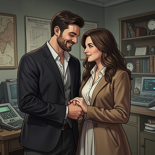 Derek and Indy’s Emotional Bond from "Grumpy Billionaire CEO's Nanny: An Age Gap Forced Proximity Romance". This flow traces how physical attraction becomes emotional reliance, mutual confession, and marriage.