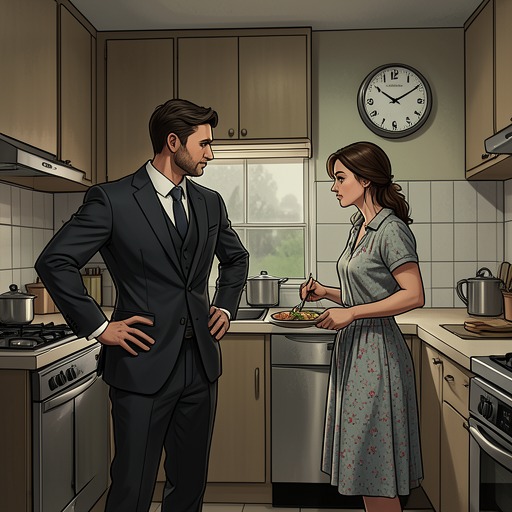 Derek’s Household Rules from "Grumpy Billionaire CEO's Nanny: An Age Gap Forced Proximity Romance". This flow traces how Derek’s strict domestic systems gradually soften as trust replaces control.