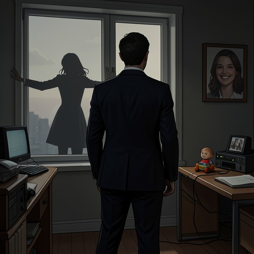 Cassidy’s Continuing Presence from "Grumpy Billionaire CEO's Nanny: An Age Gap Forced Proximity Romance". This flow examines how Cassidy remains emotionally present while Derek gradually stops treating memory as a prohibition against new love.