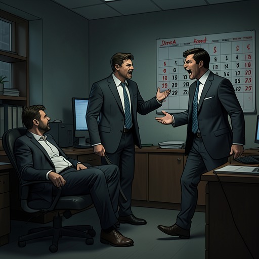 Joy Cruise’s Staffing Crisis from "Grumpy Billionaire CEO's Nanny: An Age Gap Forced Proximity Romance". This flow follows the operational problems that repeatedly pull Derek away from home and reveal his controlling but hands-on management style.