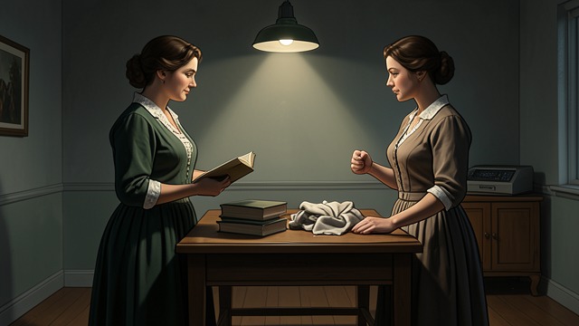 Morgan’s Reversal from "Her First Werewolf (BBW, Werewolf, Prince Charming, Fairy Tale Romance)". Morgan’s Reversal Suspicion of Books Morgan regrets allowing Flora to absorb her father’s books and ideas.