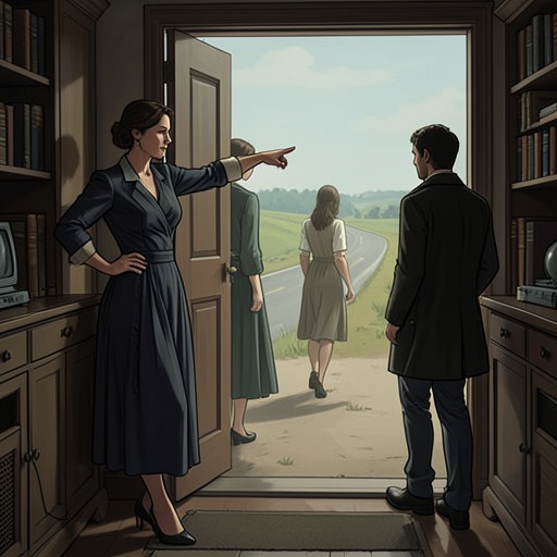 Flora’s Self-Determination from "Her First Werewolf (BBW, Werewolf, Prince Charming, Fairy Tale Romance)". This flow traces Flora’s changing ability to define her life against family expectation, social convention, and desire.