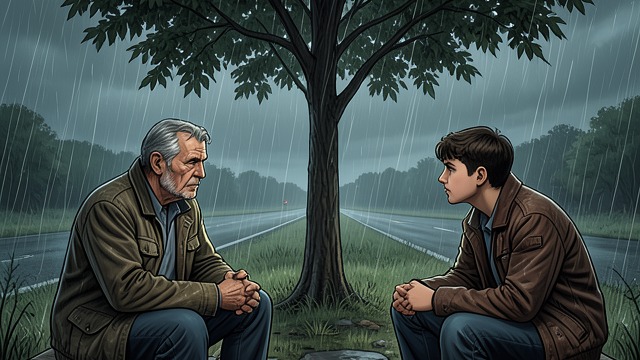 A Father Owns His Failure from "The Journey Collection". Russ Admits the Distance Naming a father's mistake Russ tells Travis he was not the father his son needed after Loralie's death.