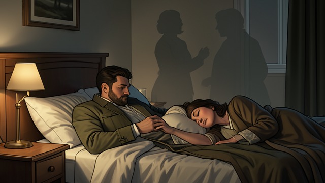 A First Night Together Again from "The Journey Collection". Cautious Intimacy An invitation to stay After hours of closeness at the game, Penelope asks Travis to stay the night.