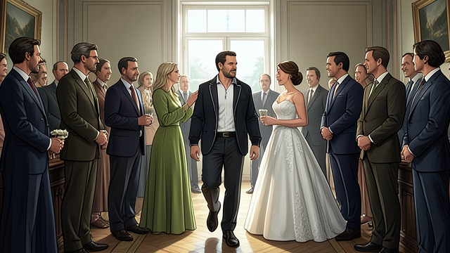 Wedding-Day Return from "The Journey Collection". A Friend Shows Up The surprise guest Cal travels to Texas for Travis's wedding with Anna and Ben, despite Travis not having sent him an invitation.