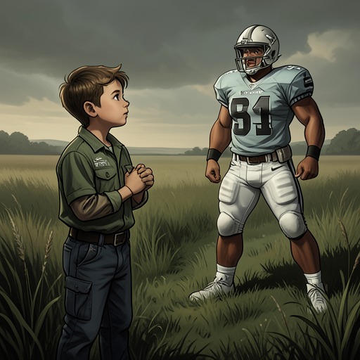 A Son's Trust from "The Journey Collection". This flow traces Max's movement from admiring a distant football hero to trusting Travis as a father who will remain present.