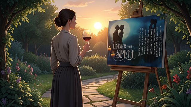 Solstice Revelation from "Under Your Spell: A Romance Boxed Set of Masked Balls, Haunted Gardens, Magic, and More". The Legend Made Personal Proof Paul shows Julia The Solstice, his painting of her at the exact place where she first saw the manor.