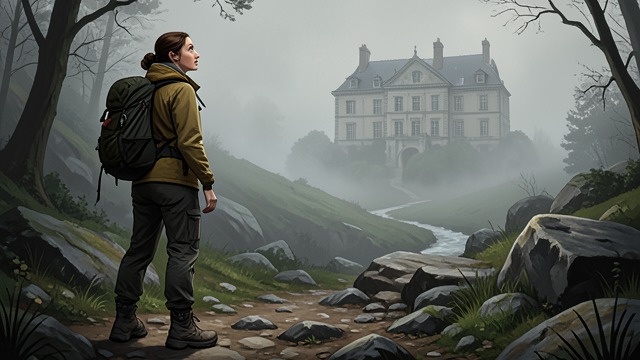 Solstice Vision from "Under Your Spell: A Romance Boxed Set of Masked Balls, Haunted Gardens, Magic, and More". The House Across the Valley Apparition Julia sees Willingdon Manor from a hiking trail where no road or visible path leads to it.