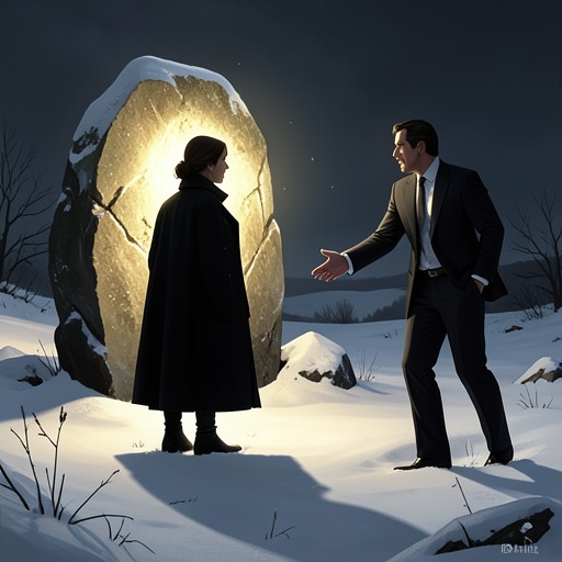 Willingdon Manor Solstice Bond from "Under Your Spell: A Romance Boxed Set of Masked Balls, Haunted Gardens, Magic, and More". This flow traces the supernatural recognition between Julia and Paul E. Willingdon from a solstice vision to an accepted future.