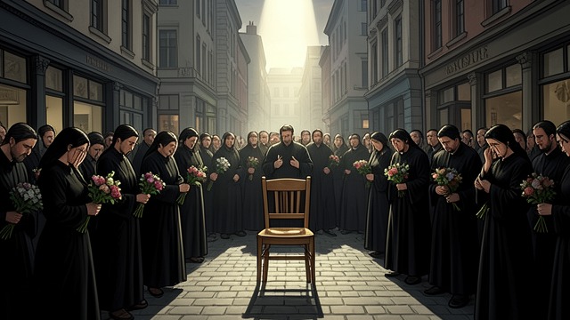 Public Mourning from "Batman the Dark Knight Returns 10th Anniversary Edition Hardcover". Public Mourning Gotham City and Batman’s allies respond to the apparent death as though a historical era has ended.