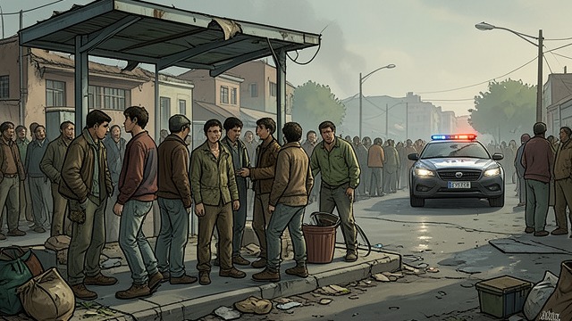 Street Vulnerability from "Batman the Dark Knight Returns 10th Anniversary Edition Hardcover". Street Vulnerability The Mutant Gang preys on neighborhoods where public protection has already weakened.