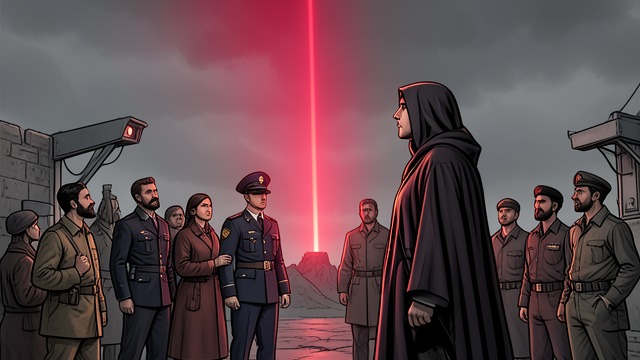 Signal Under Emergency from "Batman the Dark Knight Returns 10th Anniversary Edition Hardcover". Signal Under Emergency The Bat-Signal competes with official declarations during Martial law in Gotham City.