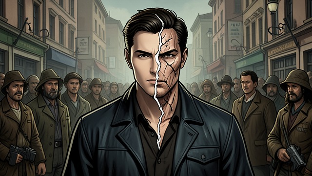 Dual-Faced Attack from "Batman the Dark Knight Returns 10th Anniversary Edition Hardcover". Dual-Faced Attack Harvey Dent / Two-Face returns to crime through a scheme that literalizes his divided identity.