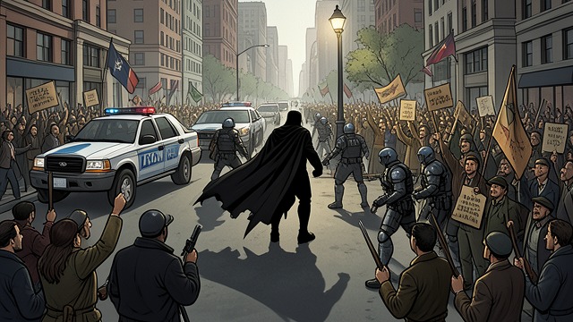 State Pursuit from "Batman the Dark Knight Returns 10th Anniversary Edition Hardcover". State Pursuit Authorities intensify their effort to remove Bruce Wayne / Batman after Gotham City’s crisis.