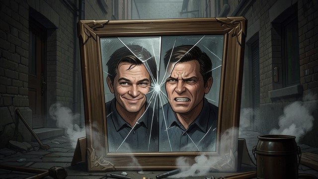 Burned Identity from "Batman the Dark Knight Returns 10th Anniversary Edition Hardcover". Burned Identity Harvey Dent / Two-Face’s final defeat leaves his divided self exposed rather than healed.