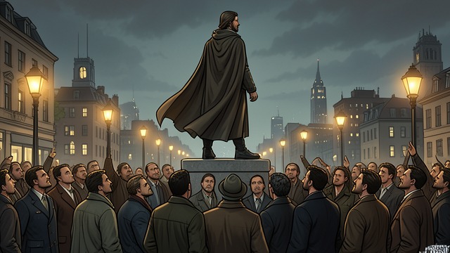 Popular Admiration from "Batman the Dark Knight Returns 10th Anniversary Edition Hardcover". Popular Admiration Citizens begin treating Batman as a source of courage after his victory over the Mutant Leader.