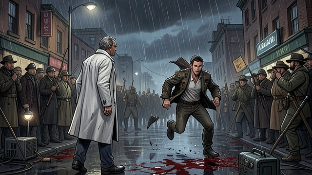 Disastrous Release from "Batman the Dark Knight Returns 10th Anniversary Edition Hardcover". Disastrous Release The Joker’s release turns Bartholomew Wolper’s therapeutic confidence into catastrophe.