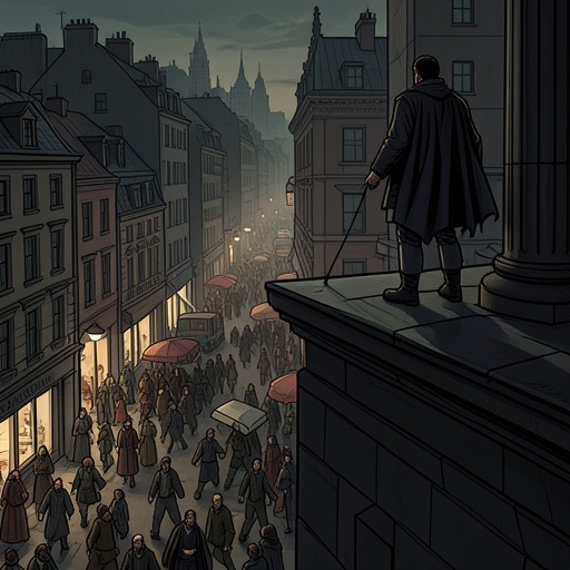 Gotham City’s Collapse and Recovery from "Batman the Dark Knight Returns 10th Anniversary Edition Hardcover". This flow follows Gotham City from social decay and gang rule through blackout, emergency rule, and popular self-recovery.