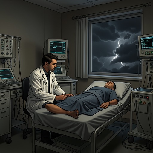Bartholomew Wolper and the Medical Narrative from "Batman the Dark Knight Returns 10th Anniversary Edition Hardcover". This flow traces Bartholomew Wolper’s attempt to explain violence through therapy and the collapse of that explanation.