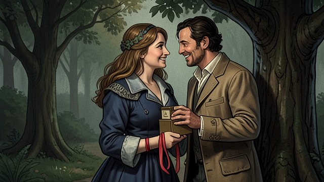 The Anniversary Revealed from "Tales From Otherworld: Collection One". The Anniversary Revealed Trillian returns to the scene Trillian steps out from behind a tree and wishes Camille a happy anniversary.