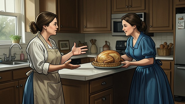 Iris Directs the Cooking from "Tales From Otherworld: Collection One". Iris Directs the Cooking A working hierarchy Iris coordinates requests and cooking tasks as the household prepares a large holiday meal.