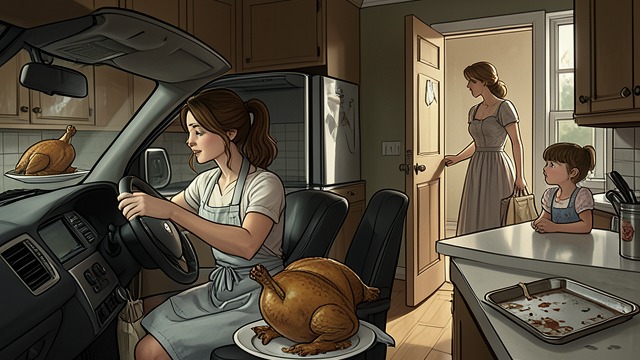 A Replacement Meal from "Tales From Otherworld: Collection One". A Replacement Meal Restoring a workable plan Camille concludes that the household needs another turkey, preferably one already dead.