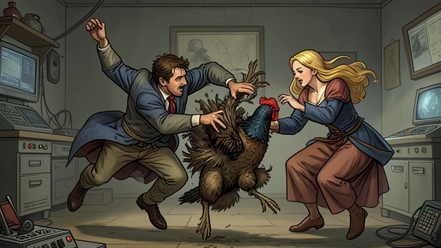 A Collision in the Kitchen from "Tales From Otherworld: Collection One". A Collision in the Kitchen Allies in one another’s way Menolly leaps toward the turkey while Delilah is already pouncing.