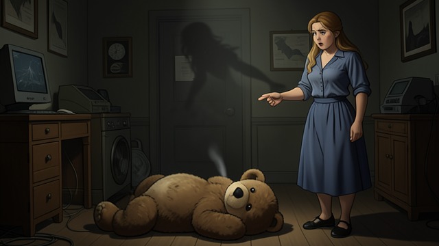 A Bear on the Floor from "Tales From Otherworld: Collection One". A Bear on the Floor A strange sighting Delilah says she saw Maggie’s stuffed bear floating before it dropped.