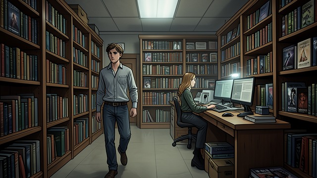 An Unremarkable Visitor from "Tales From Otherworld: Collection One". An Unremarkable Visitor A routine entrance A young man enters the nearly empty bookshop and heads toward the science-fiction shelves.