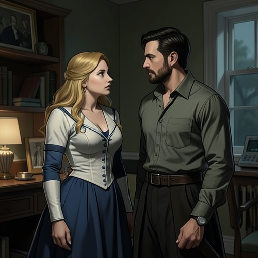 Maria and Sephreh’s Immediate Connection from "Tales From Otherworld: Collection One". This flow tracks the emotional progression from curiosity to attraction and from attraction to Maria’s decision to continue the encounter.