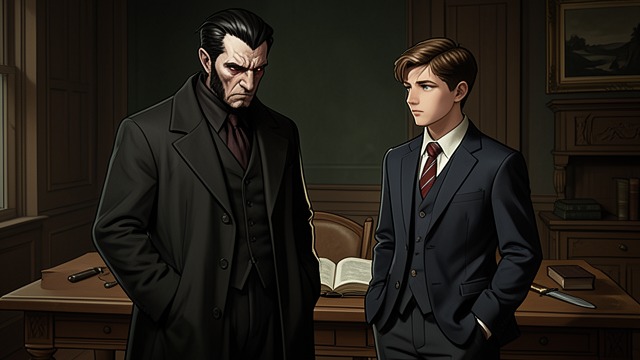A Father and Prince from "The Secret Vampire". Family and Succession Raising an heir Vlad trains Callum and expects him to take part in the royal family’s life, including hunting.