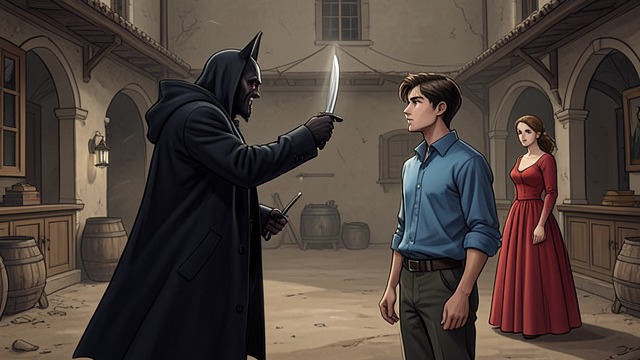 A Father Challenges His Son from "The Secret Vampire". The Duel for the Future Pride and opposition Vlad is shocked when Callum protects a human.
