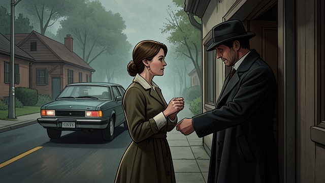 A Rescue and a First Meeting from "The Secret Vampire". A Sudden Rescue A dangerous crossing Celeste Rodriguez freezes in the road as a car approaches.