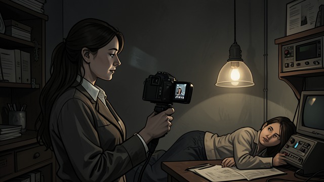 A Recording Replaces Suspicion from "The Secret Vampire". Evidence Shared Damien’s footage Damien records Susie admitting that she killed Carmilla.