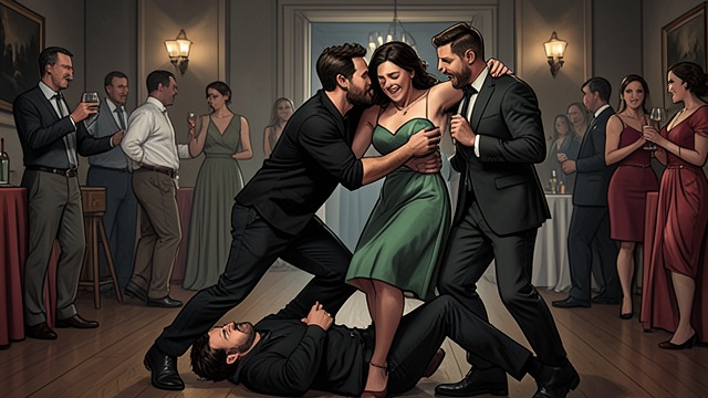 Protection at the Party from "The Secret Vampire". Rescue Without Permission Gabriel stopped Callum sees Gabriel assaulting Celeste and attacks him, ending the immediate danger.