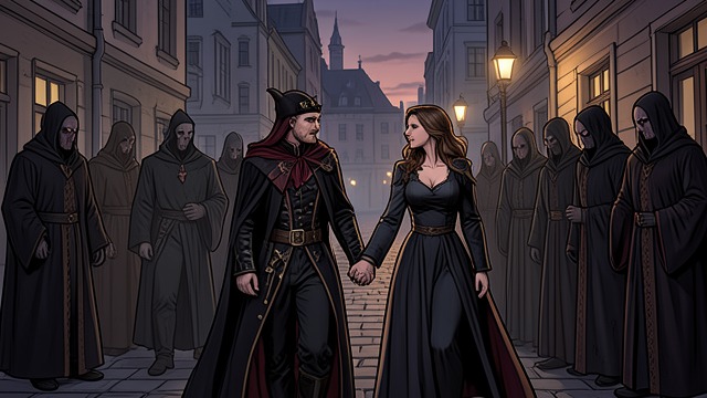 A Future Beyond the Old Order from "The Secret Vampire". The Royal Family Reimagined New leadership Callum succeeds Vlad as vampire king, carrying forward a different relationship to the human community.