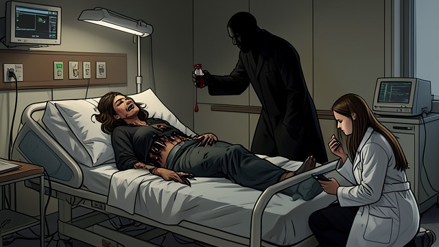 The Attack and Transformation from "The Secret Vampire". One Sister Saves Another Susie is attacked Vlad attacks Susie after she leaves Wolf Club.