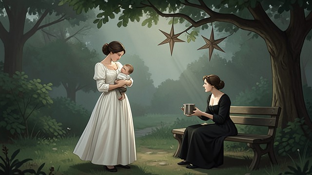 A Mother Remembered from "The Secret Vampire". Love Across Generations A lasting absence Celeste tells Silas that two shining stars are his grandmothers, including Carmilla and Amanda.